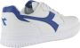 Diadora Synthetisch Leren Rits Sneakers White Dames - Thumbnail 4