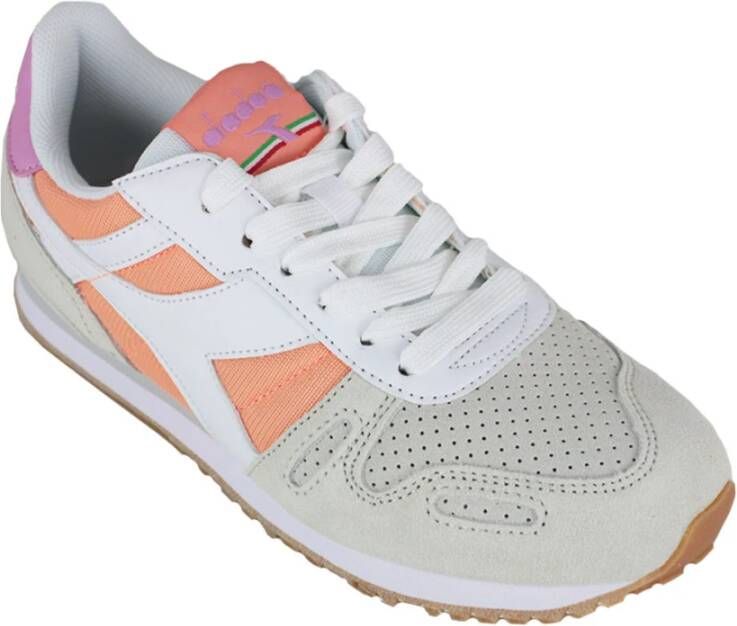 Diadora Modieuze schokbestendige herenschoenen Wit Dames