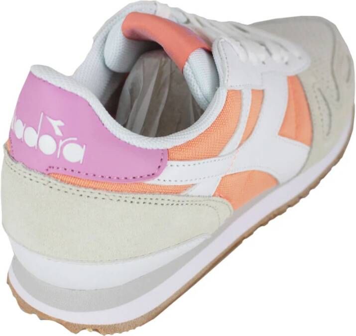 Diadora Modieuze schokbestendige herenschoenen Wit Dames