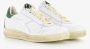 Diadora Heritage B. Elite H Cork Italia veter lederen sneakers groene hiel wit - Thumbnail 3