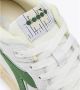 Diadora Sneakers Herfst Winter Collectie 100% Eco Leer 4 cm Hak Groen - Thumbnail 5