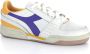 Diadora Davis Leather Lage Sneakers Multicolor Heren - Thumbnail 3