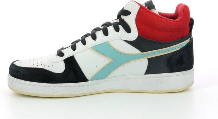 Diadora Comfortabele Lage Sneakers Wit Heren