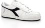 Diadora Vintage-geïnspireerde Leren Sneakers White - Thumbnail 4