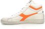 Diadora Hoge Fluorescerende Gewaxte Game L Schoenen White Heren - Thumbnail 3