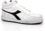 Diadora Icona Sneakers Lente Zomer Ledercollectie White Heren - Thumbnail 8
