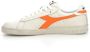 Diadora Fluo Wax Lage Sneakers White Heren - Thumbnail 5