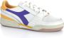 Diadora Davis Leather Lage Sneakers Multicolor Heren - Thumbnail 8