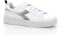 Diadora Amber Animalier Leren Sneakers White Dames - Thumbnail 7
