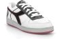 Diadora Magic Basket Low Icona Woman Lage sneakers Leren Sneaker Dames Wit - Thumbnail 8