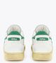 Diadora Sneakers Heren Lage sneakers Herenschoenen Leer Mi bask low used Wit groen - Thumbnail 14