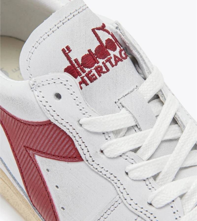 Diadora MI Basket Low Used Sneakers Wit Heren