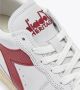 Diadora Heritage mi basket row cut sneakers wit c7114 white-garnet leer 42 5 (8+) - Thumbnail 14