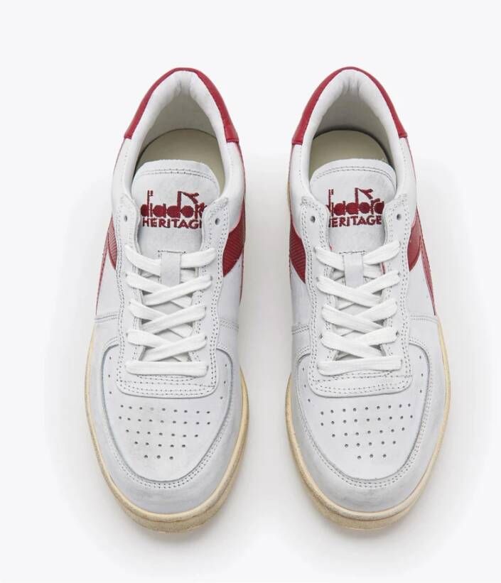 Diadora MI Basket Low Used Sneakers Wit Heren