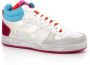 Diadora Magic Basket Demi Croco Hoge sneakers Leren Sneaker Multi - Thumbnail 6