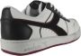 Diadora Magic Basket Low Icona Lage sneakers Leren Sneaker Wit - Thumbnail 108