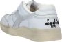 DIADORA Lage Sneakers B.560 Used Italia Maat: 45 Materiaal: Leer Kleur: Wit - Thumbnail 15