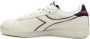 Diadora Witte leren lage sneakers - Thumbnail 5