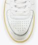 Diadora Sneakers Heren Lage sneakers Herenschoenen Leer Mi bask low used Wit groen - Thumbnail 6
