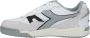 Diadora Sneaker in wit grijs suède en imitatieleer White Heren - Thumbnail 12