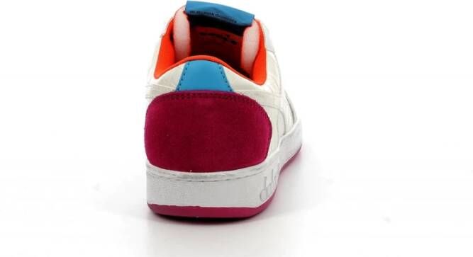 Diadora Elegante Croco Sneakers Wit Unisex