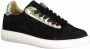 Diadora Elegante Zwarte Leren Sneakers met Contrastdetails Black Dames - Thumbnail 3