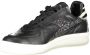 Diadora Zwarte leren sneakers met contrasterende accenten Black Dames - Thumbnail 3