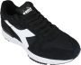 Diadora Stijlvolle Herensneakers met Schokabsorberende Zool Black Heren - Thumbnail 7