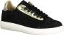 Diadora Zwarte Stoffen Sneaker met Swarovski Kristal Inzetstukken Black Dames - Thumbnail 6
