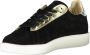Diadora Zwarte Stoffen Sneaker met Swarovski Kristal Inzetstukken Black Dames - Thumbnail 7