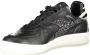 Diadora Zwarte leren sneakers met contrasterende accenten Black Dames - Thumbnail 2