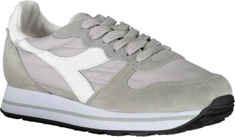 Diadora Sportieve Vetersneakers met Swarovski Kristallen Gray Dames