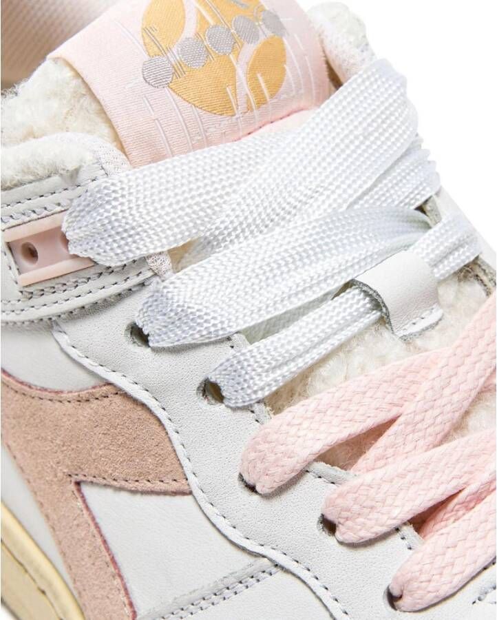 Diadora Stone Wash Natural Pink Sneakers