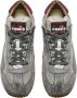 Diadora Geslachtsneutrale Heritage Sneakers Equipe H Dirty Stone Wash Evo Grijs Heren - Thumbnail 2