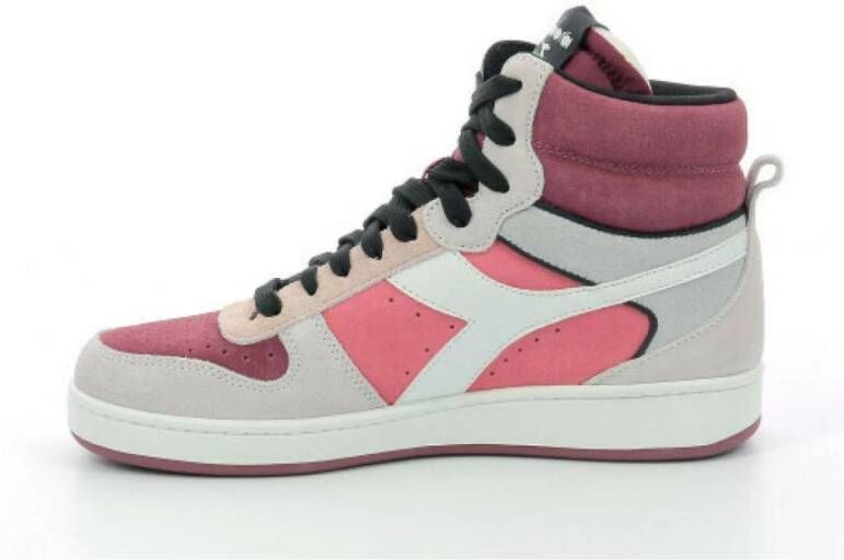 Diadora Suede Mid Magic Basket Wit Dames