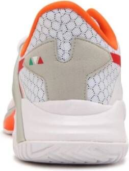 Diadora Tennisschoenen B.icon Wit Vuurrood