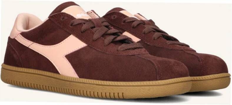Diadora Tokyo Bruine Sneakers voor Dames
