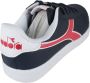 Diadora Sneakers 101.173323 01 C8594 Black iris Poppy red White - Thumbnail 5