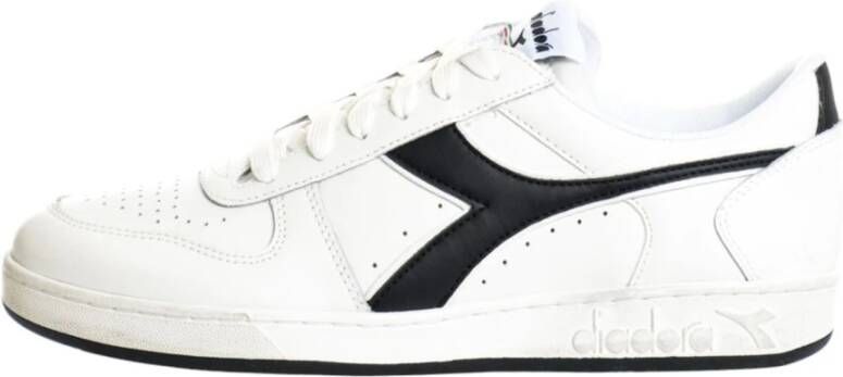 Diadora Unisex Sneakers van Synthetisch Leer White Heren
