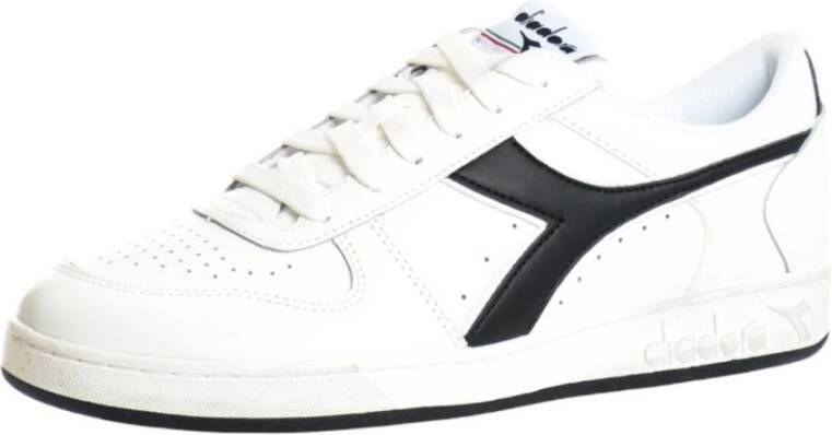 Diadora Unisex Sneakers van Synthetisch Leer White Heren
