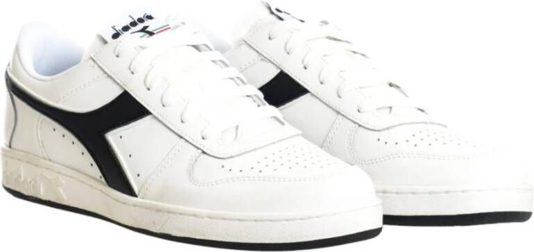 Diadora Unisex Sneakers van Synthetisch Leer White Heren