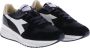 Diadora Sneakers Dames Lage sneakers Damesschoenen Leer Venus tech dirty Zwart - Thumbnail 5