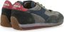 Diadora Vintage Grijze Canvas Sneaker Multicolor Heren - Thumbnail 3
