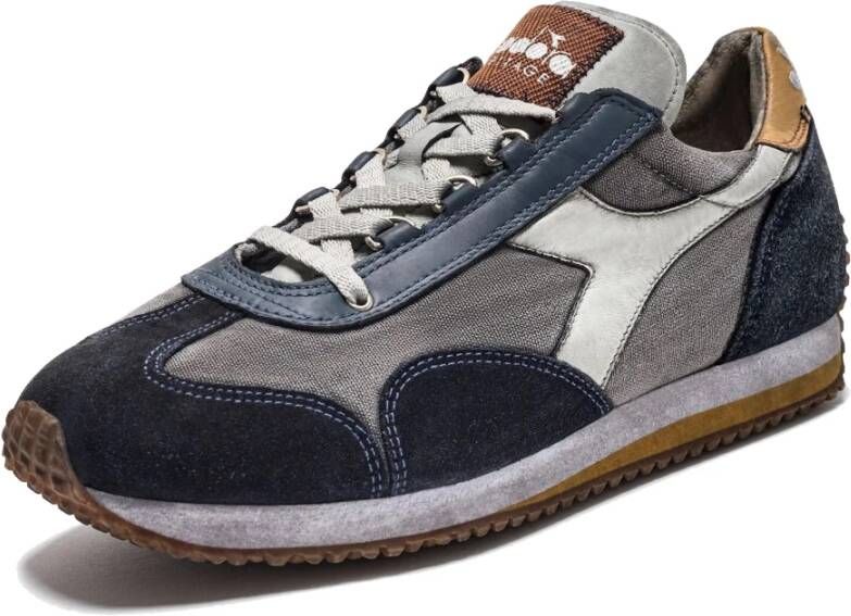 Diadora Vintage Hardloopschoenen Blauw Stone Wash Multicolor Heren
