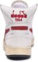 Diadora Heritage Mi Basket Used White Garnet Sneakers hoge-sneakers - Thumbnail 7