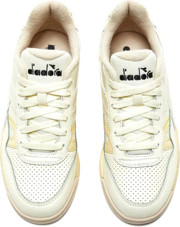 Diadora Vintage Tennis Sneaker Beige Dames