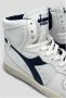 Diadora Vintage Wit Leren Basketbalsneaker White Heren - Thumbnail 2