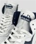 Diadora Vintage Wit Leren Basketbalsneaker White Heren - Thumbnail 4