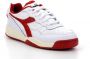 Diadora Herensneakers voor lente zomer Echt leer Rood Heren - Thumbnail 11