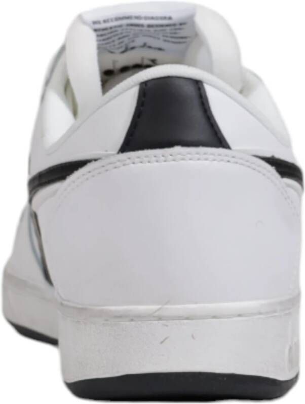 Diadora Winter Leren Schoenen Collectie voor Mannen White Heren